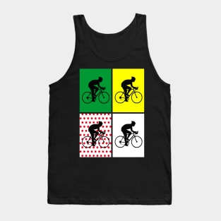 Etapa  de  Ciclismo Colores TDF Tank Top